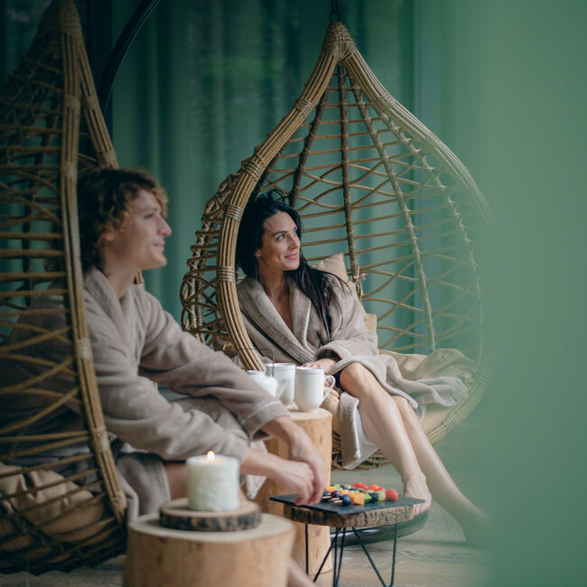 Fuga Romantica sul Lago di Garda in Treelodgy con Cena e Spa