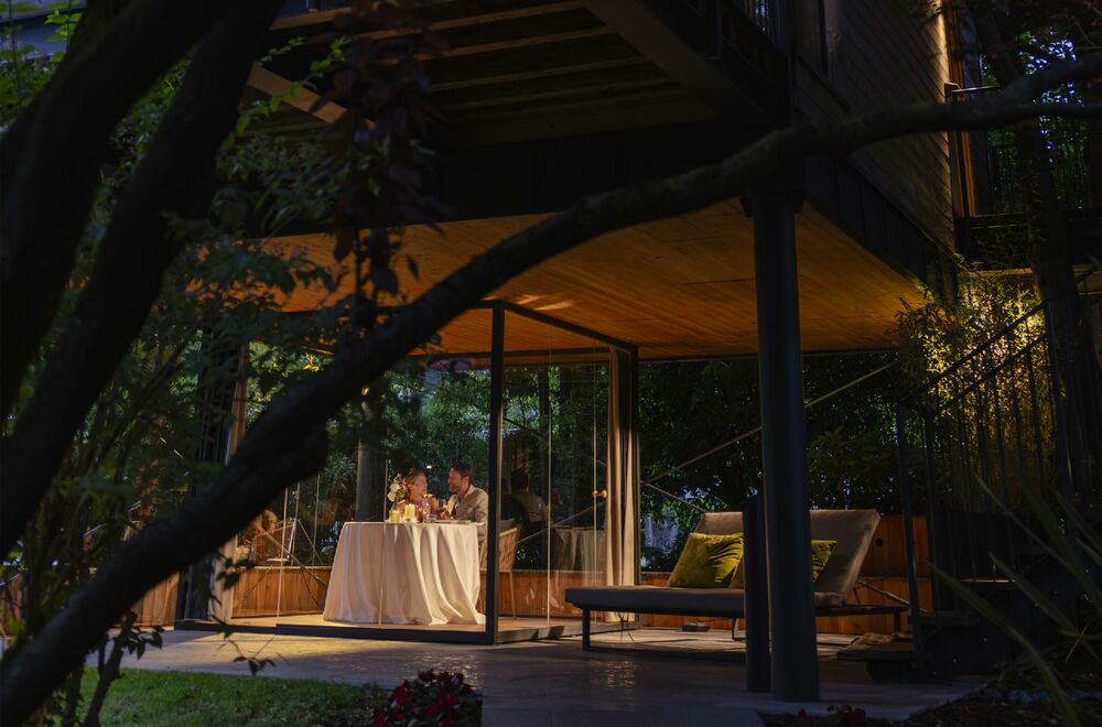 Weekend Romantico Lago di Garda in Treelodgy con Cena e Spa